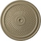 Ekena Millwork Trinity Ceiling Medallion (Fits Canopies up to 3"), Hand-Painted Gobi Desert, 22"OD x 1 3/4"P CM22TNGDF - alternate 1